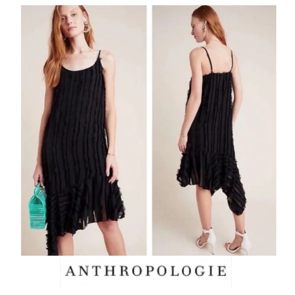 Anthropologie Eri + Ali Black Fridge Dress - Picture 1 of 7
